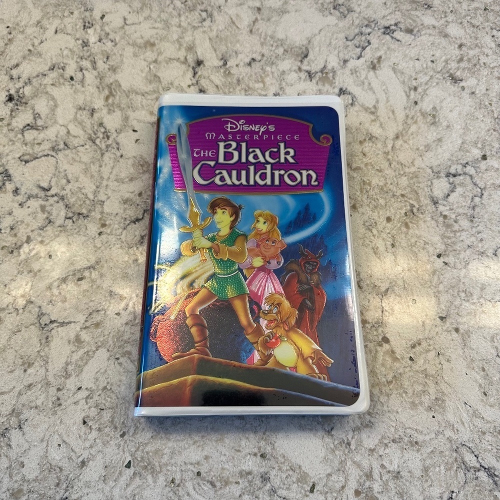 VHS tape Disney - The Black Cauldron